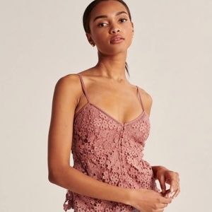 Abercrombie&Fitch Light Blue Eyelet Top, tags still on!